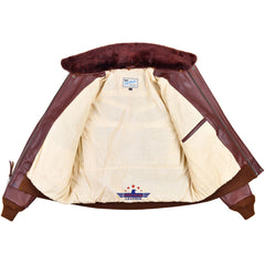 Fivestar Leather Men's Type A2 G-1 US Fashion Leather Flight Bomber Jacket