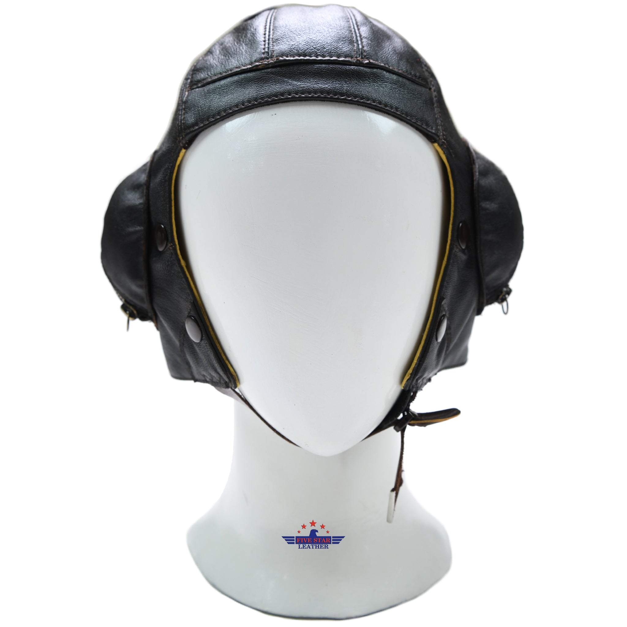 bomber plane style motorcycle helmet FiveStar Leather RAF Type B Flying Pilot Helmet WWII – Fivestar Leather