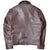FiveStar Leather Sportswear Vintage Custom 1930s Horse Hide Mid Brown Leather Jacket
