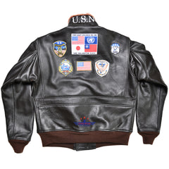 Fivestar Leather G-1 Top Gun Leather Flight Jacket