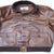 Flight A-1 Repro Military Aviation Captain Bomber Air Force Goat Leather Jacket