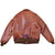 FiveStar Leather Repro Type A2 United Sheeplined Clothing CO. ORDER NO.42.18777-P Real Horsehide Leather Visky Brown Jacket
