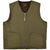 FiveStar Leather Aviator Clothe Vest Olive color