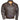 Men Bomber Goatskin City Break Distressed Brown Leather Jacket