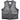 FiveStar Leather Men's Goat Seal Brown Vest –Sleeveless Classic Zip Front Waistcoat
