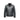 FiveStar Leather Men’s Black Western Trucker Jacket Classic Retro Denim Style Maroon Thread