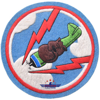 Fivestar Leather 320th Fighter Squadron Hand Stitched Patch