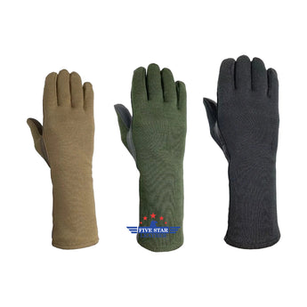 Five Star Leather Nomex Flight Aviator Glove