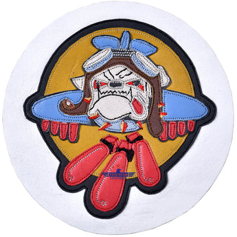 Fivestar Leather 512th Squadron leather emblem