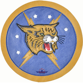 Fivestar Leather 5th Fighter Training Squadron Leather Patch