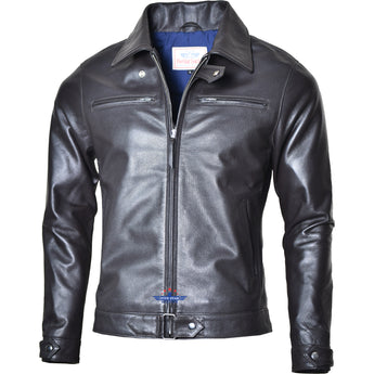 FiveStar Leather Men’s Aviation Bomber Air Force Luftwaffe Pilot Flight Jacket