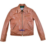 FiveStar Leather Vintage 1930s Half Belt Horse Hide Visky Brown Jacket