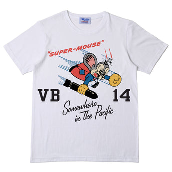 FiveStar Leather VB14 T-Shirt 100% Cotton White