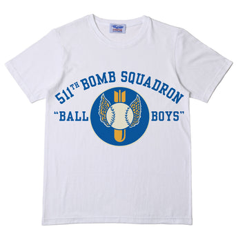 FiveStar Leather 511th Bomb Squadron Tubular T-Shirt 100% Cotton White