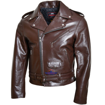 FiveStar Leather Speed King Jacket Made from Horsehide