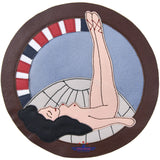 Fivestar Leather WWII CBI-Made USAAF ATC Air Transport Command Naked Lady Novelty leather Patch