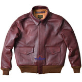 Men Repro A2 J. A. DUBOW MFG. CO. Drawing No.30-1415 Order No. W535 A.C. 20960 Leather Flight Jacket
