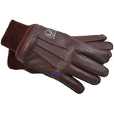 Fivestar leather Repro Type A-10 Flying Winter U.S.A.A.F Goat Reddish Brown Gloves