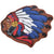 WW1 Lafayette Escadrille Real Leather Patch