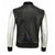 Justin Bieber Silver sleeves Taddy Real Leather Jacket for men Bomber Fashion