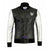 Justin Bieber Silver sleeves Taddy Real Leather Jacket for men Bomber Fashion
