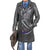 Men Real Hide Sheep Leather Embossed With Crocodile Texture Jacket Coat