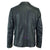 Men Real Leather Black Python Snake Textured Blazer Jacket Two Button Fashion Coat