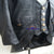 Men REAL SHEEP SKIN LEATHER Black TAILCOAT Steampunk Jacket Dress Coat GOTHIC
