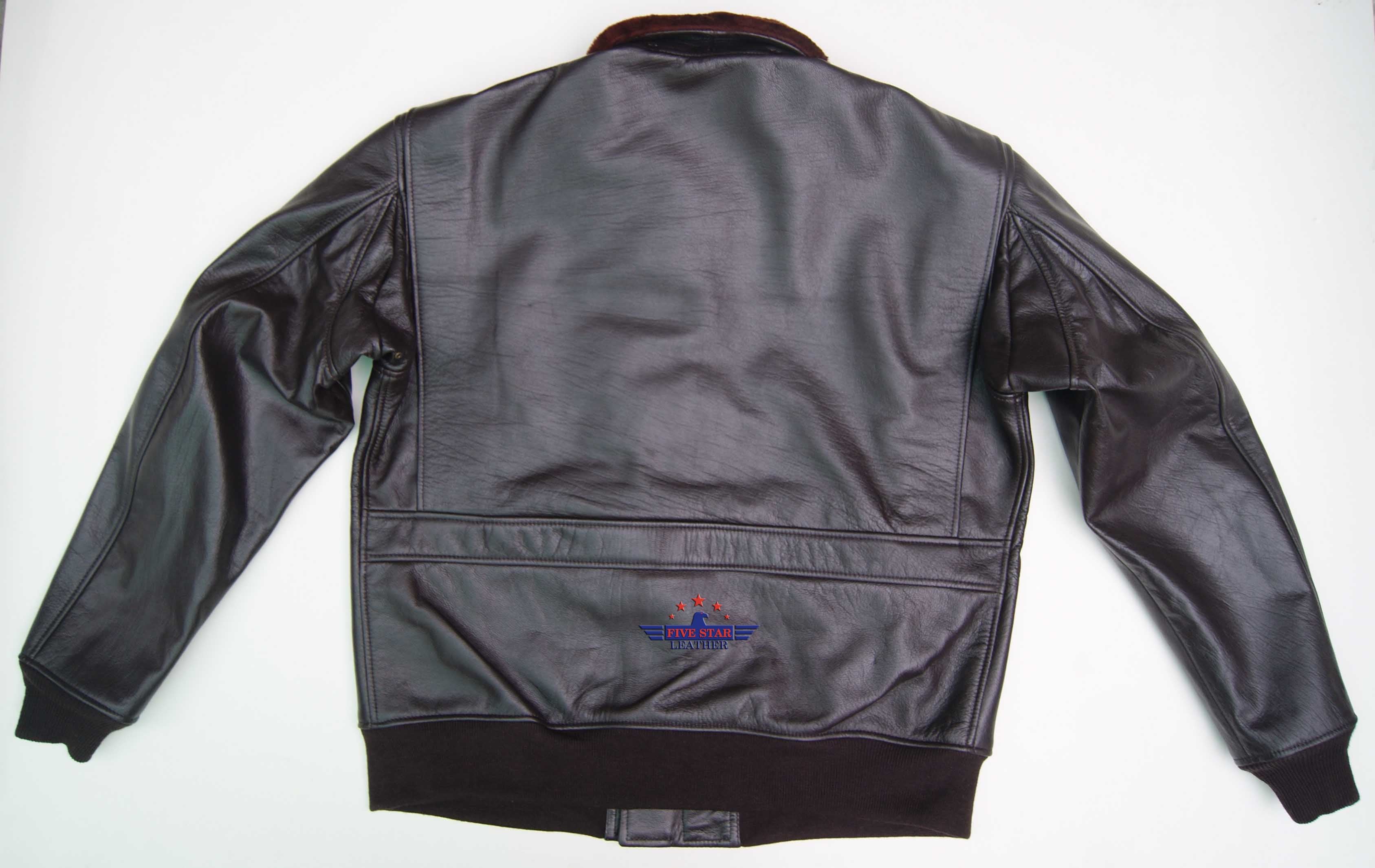 Lidnm 23ss goat leather bomber jacket A2 Brown Goatskin