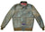 Men Pilot Flight Air force Corp Bomber WALDO PEPPER BUFFALO Leather Jacket