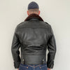 FiveStar Leather Vintage D Pocket Road Master Men Jacket Black Steerhide