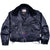 FiveStar Leather Reproduced Men Vintage LAPD Jacket Horsehide Leather Black