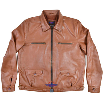 Fighter Pilot Bomber Air Force Luftwaffe WW2 Real Leather Flying Aviation Jacket