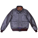 Repro A2 RW Clothing Co Contract No. W535 AC-27752 Real Horsehide Leather Seal Brown Jacket