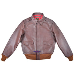 Repro Type A-2 H.L.B Corp N.Y. DWG. No. 30-1415 A.C. ORDER No. 37-3891P Horsehide Leather