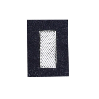FiveStar Leather Reproduced 1st Lieutenant Rank Hand Embroidered Bullion Patch