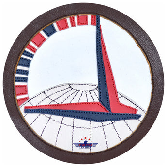Fivestar Leather Air Transport Command Emblem Leather Patch