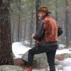 FiveStar Leather 1930s Grizzly Jacket Real Leather