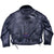 FiveStar Leather Reproduced Men Vintage LAPD Jacket Horsehide Leather Black