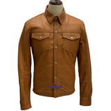 FiveStar Leather Men Deerskin Fashion Jacket