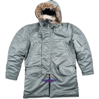 FiveStar Leather Repro USAF Jacket Flying Men's N-3B Cold Weather Parka