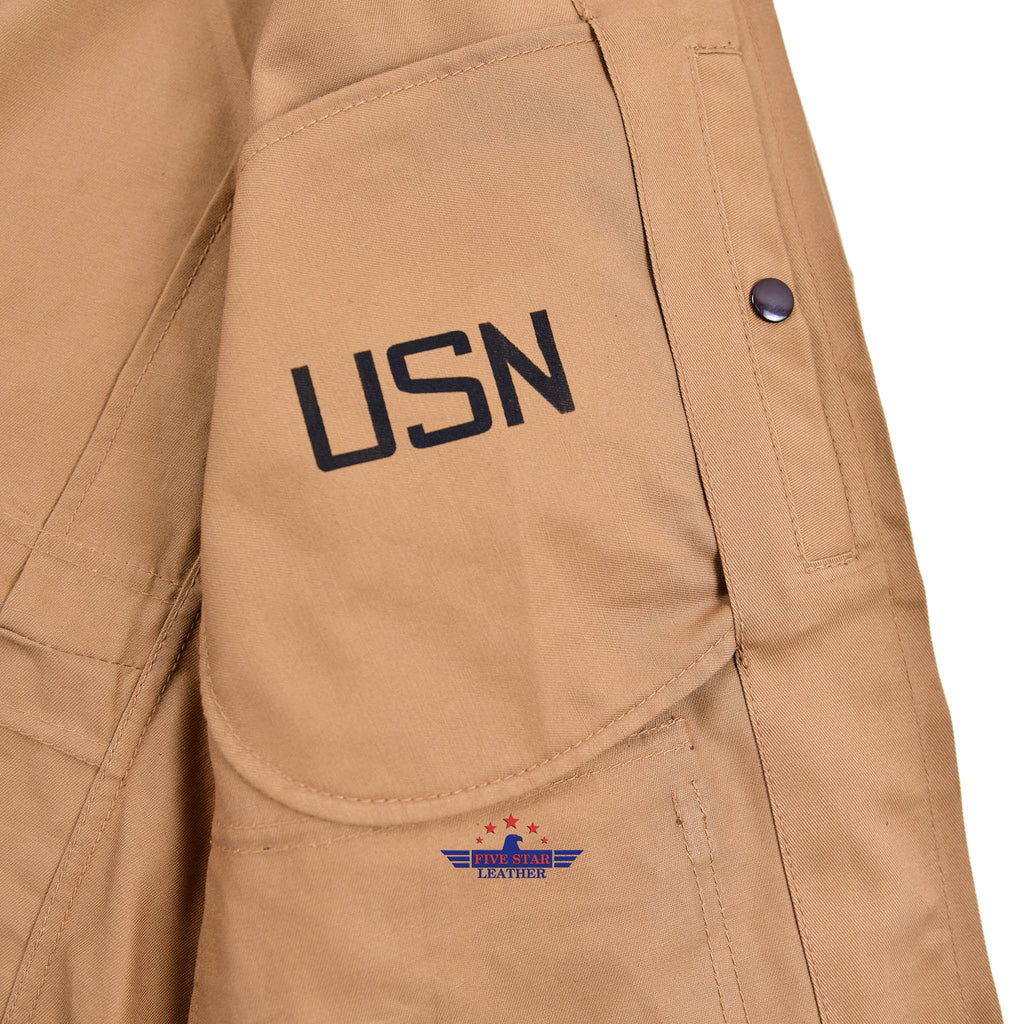FiveStar Leather Repro U.S.NAVY M421A Summer Flight Jacket